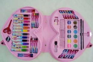 心形組合文具 水彩筆套裝批發 量大更優惠~廠家直銷_辦公、文教_世界工廠網中國產品信息庫