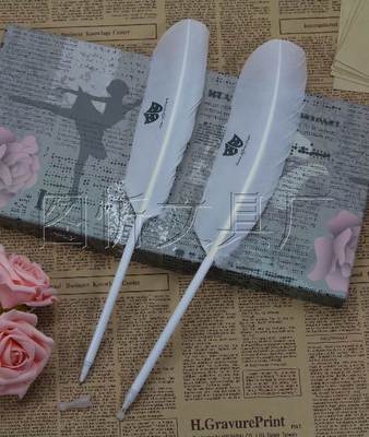 【白色火雞毛筆 白色羽毛禮品筆 圓珠筆 走珠筆 可印刷 可定制長(zhǎng)度】?jī)r(jià)格,廠家,圖片,其他書(shū)寫(xiě)筆類,汕頭市潮南區(qū)司馬浦圖忻文具廠-